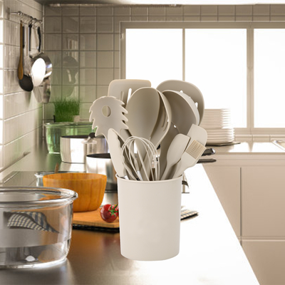 12 pcs Kitchenware Cookina Cookware 가구 목재 손잡이와 ISO9001 승인 세트
