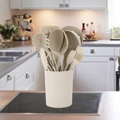 12 pcs Kitchenware Cookina Cookware 가구 목재 손잡이와 ISO9001 승인 세트