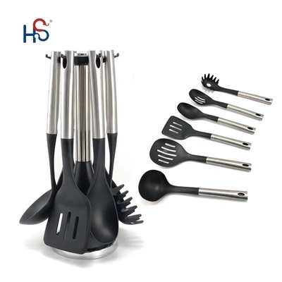 실크 프린팅 로고 부엌 가젯 6 pcs 목재 부엌 가구 집 집 집