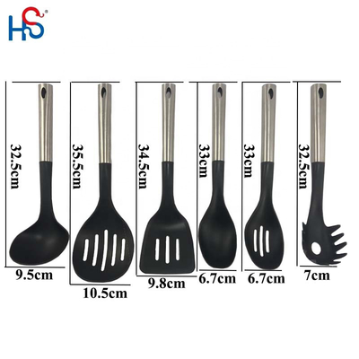 실크 프린팅 로고 부엌 가젯 6 pcs 목재 부엌 가구 집 집 집