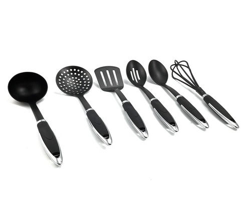 Nonstick 요리용품 집합 ABS 손잡이 및 ODM 또는 OEM 허용 된 가정용 부엌 요리 도구