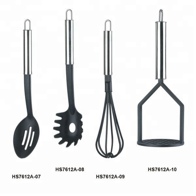 지속 가능한 9 PCS 나일론 부엌 도구 세트 요리 열에 저항 210도까지