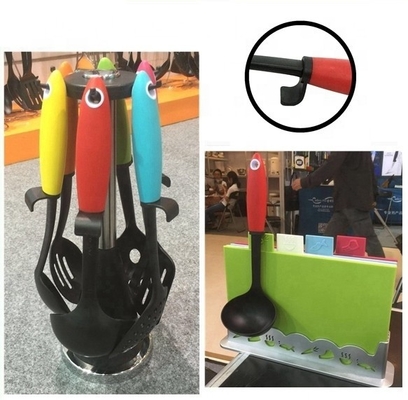 집에서 요리하는 나일론 부엌용품 세트 터너 스킴머 스파툴라 파스타 서버